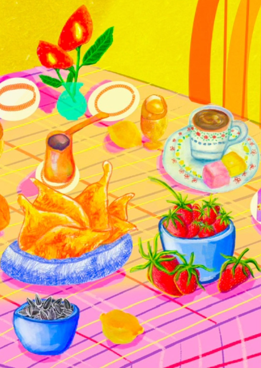 Arab Dining Table 01