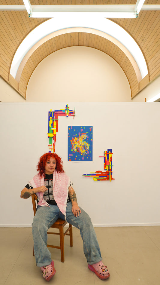 'Banana Glitch' Installation Piece