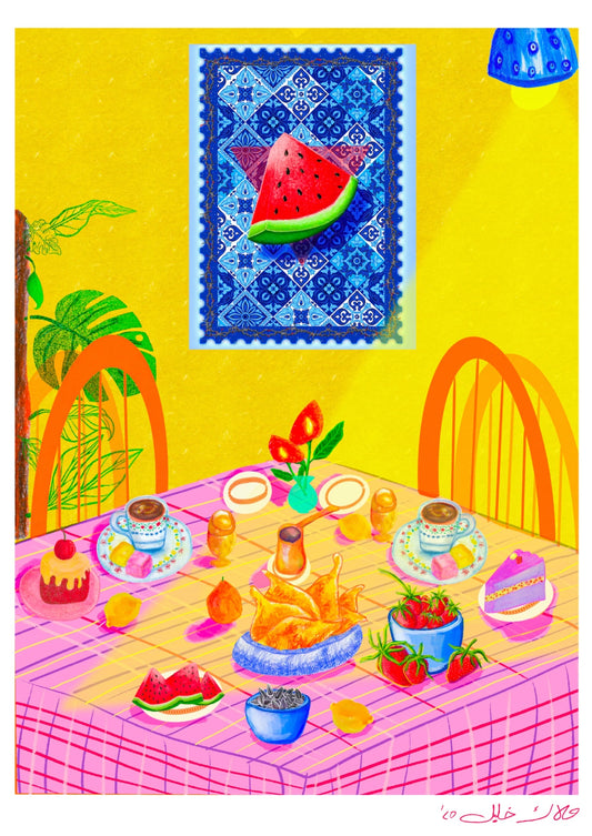 Arab Dining Table 01