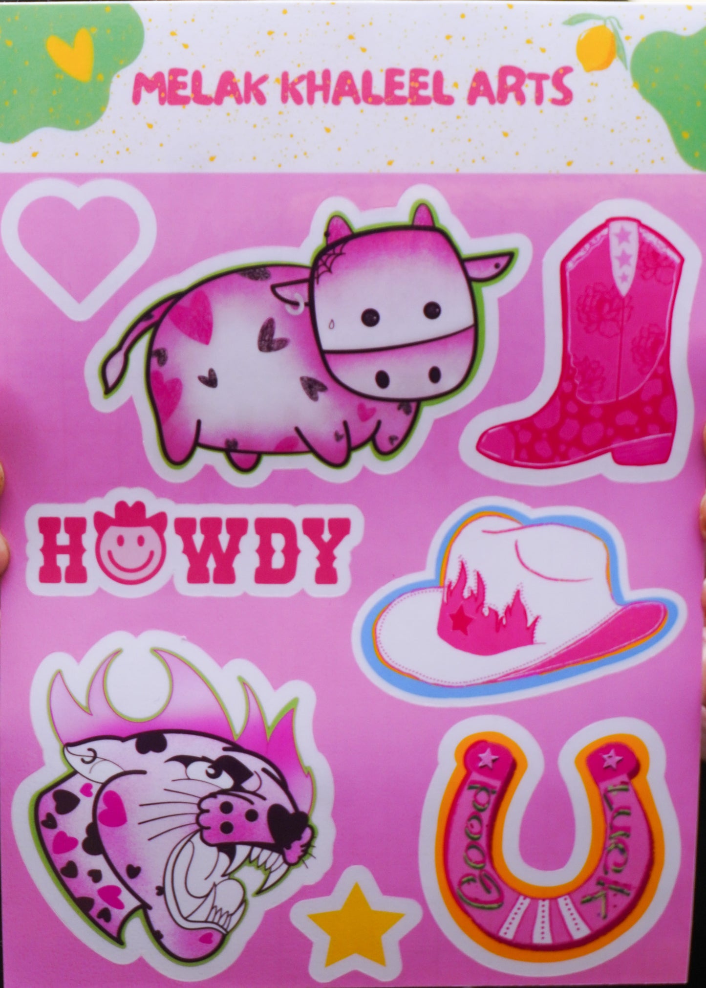 Tattooed Pink Baddies Sticker Sheet