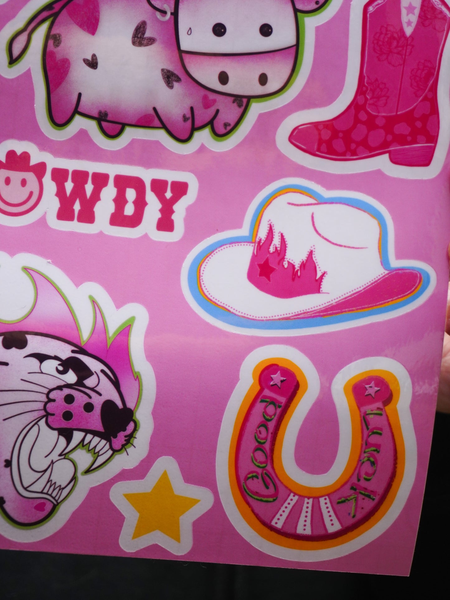Tattooed Pink Baddies Sticker Sheet