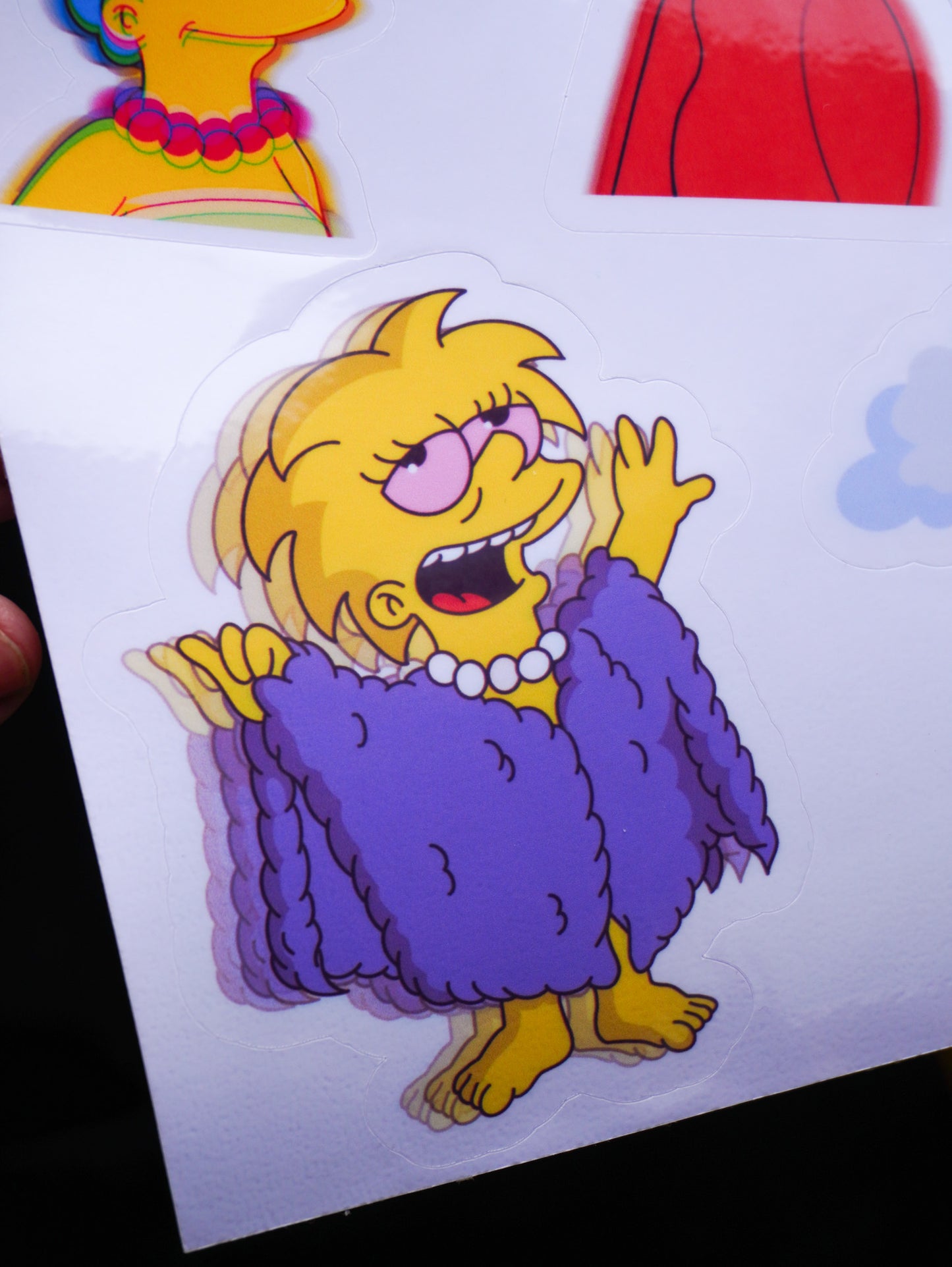The Simpsons (Stoned) Sticker Sheet