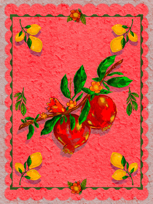Pomegranate LIMITED EDITION PRINT